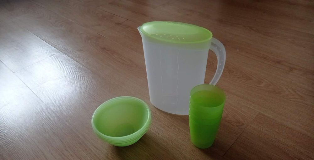 Plastikowy zestaw kuchenny