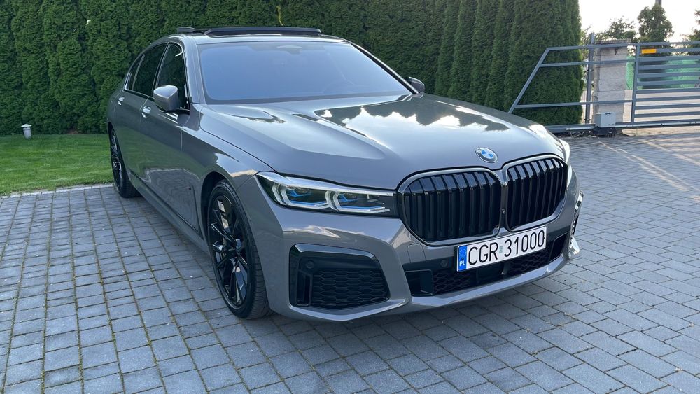 BMW Seria 7 740LD ,83000km ,salon PL ,sky lounge, long