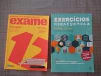 Exame Português 12 ano e Física e Química 10 e  11 ano