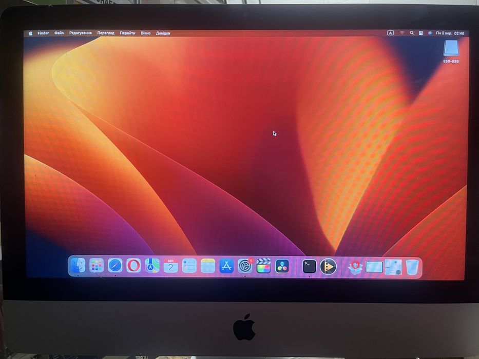 iMac 21.5 2017 РАБОЧИЙ! Core i5 2.3GHz 8Gb DDR4 1tb hdd Iris Plus 640