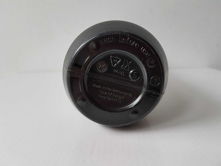 Czarny bidon z ustnikiem 750ml TACX SHIVA rower fitness siłownia