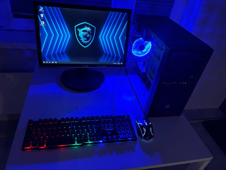 Zestaw Do Gier 4x4.0Ghz/GTX-750/Ram-8GB/SSD+500GB/CS/LoL/Minecraf/Robl