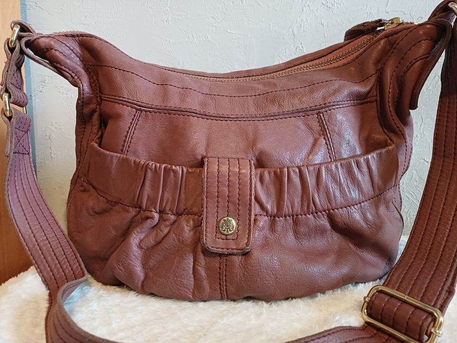 Большая сумка Ted Baker натуральная кожа