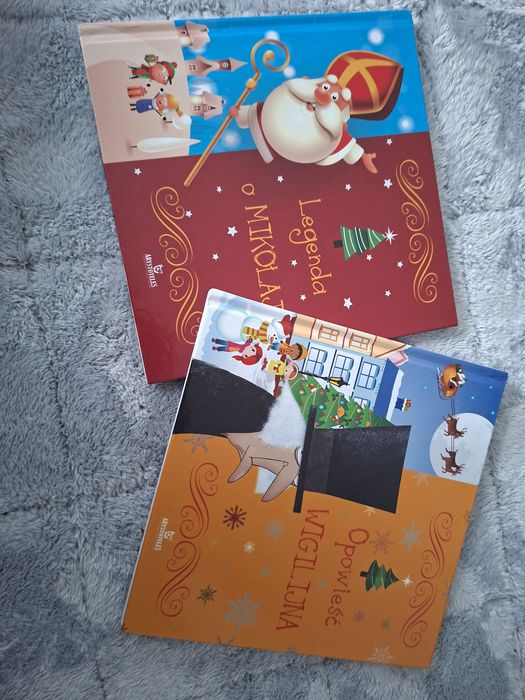 2 książki świąteczne dla dzieci