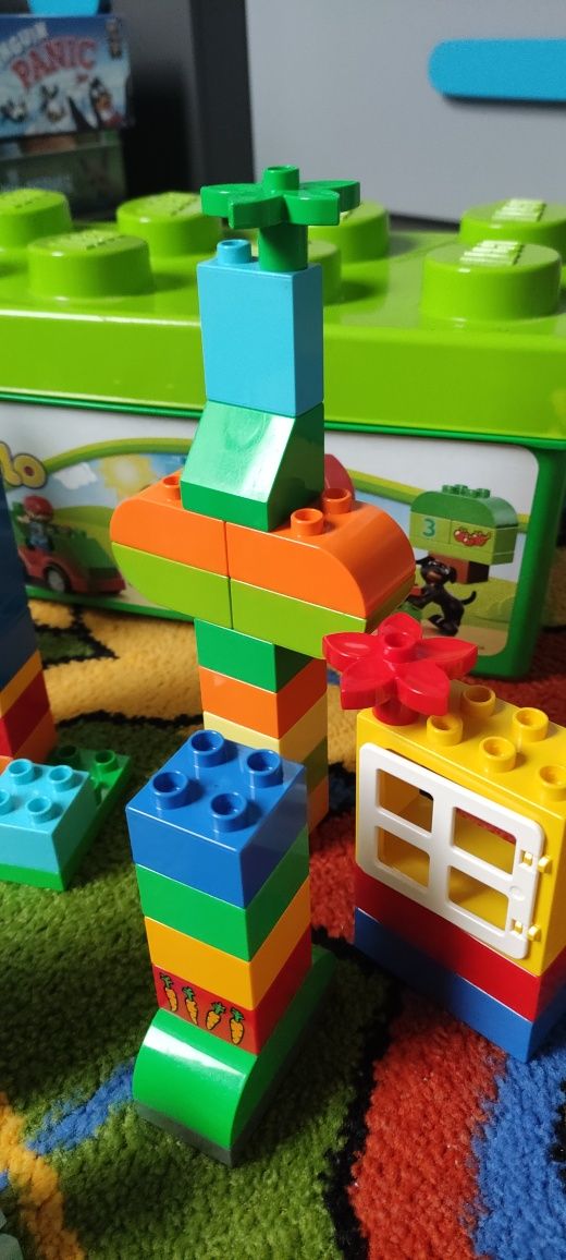 DUPLO LEGO 607123 Farma Duże 69 klocki na Prezent i Święta