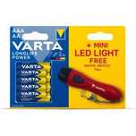 Baterie Varta Longlife Power 4xLR6+4xLR03+latarka