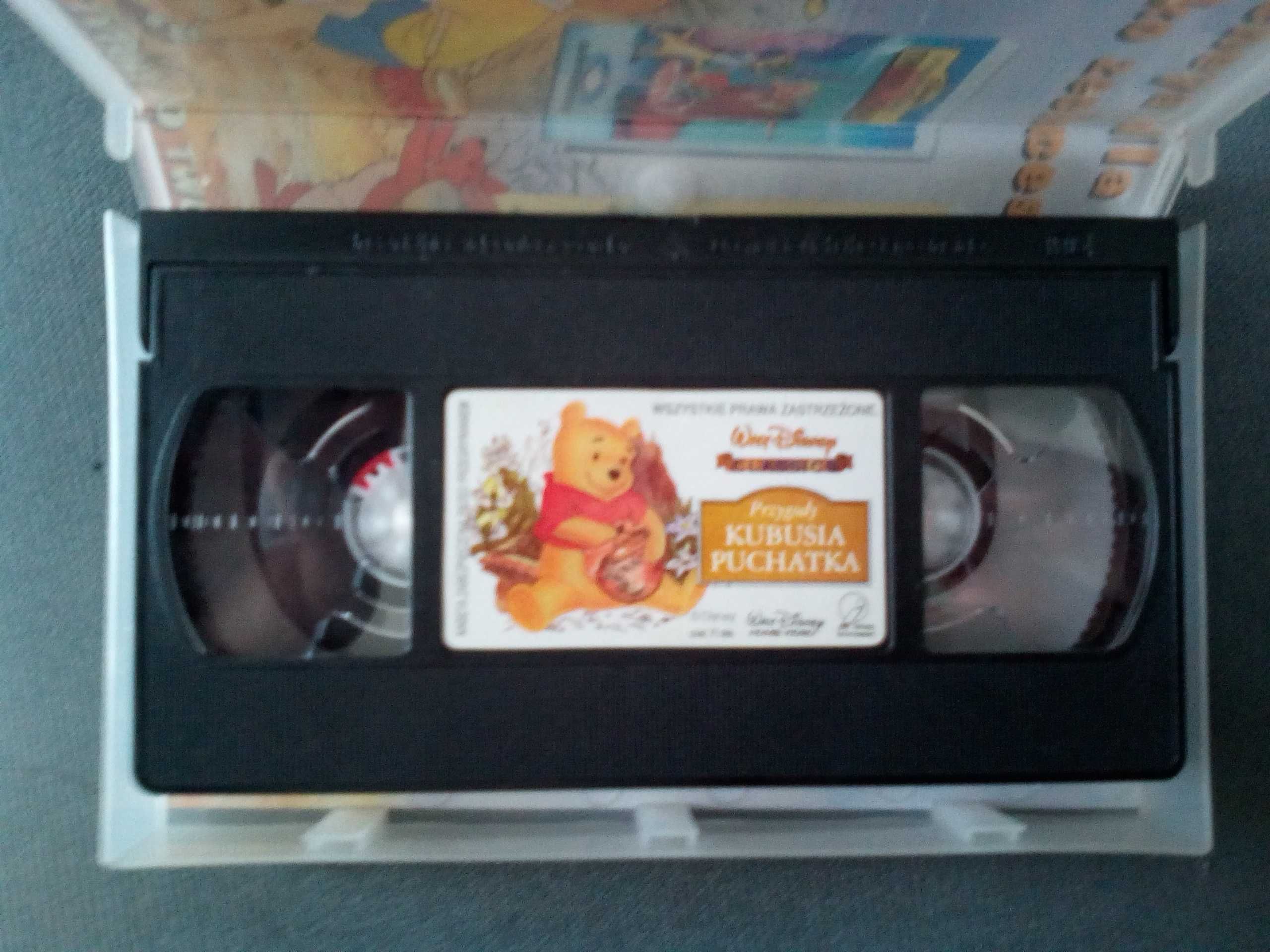 Kaseta VHS Przygody Kubusia Puchatka
