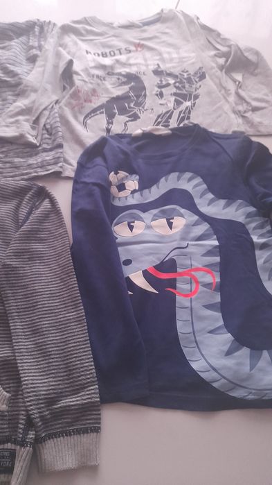 Bluzki chłopięce rozm 98-104