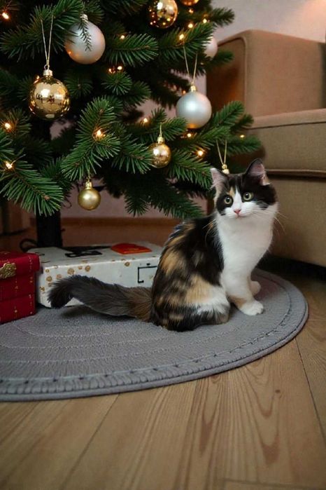 Шукає дім трьохмасна киця