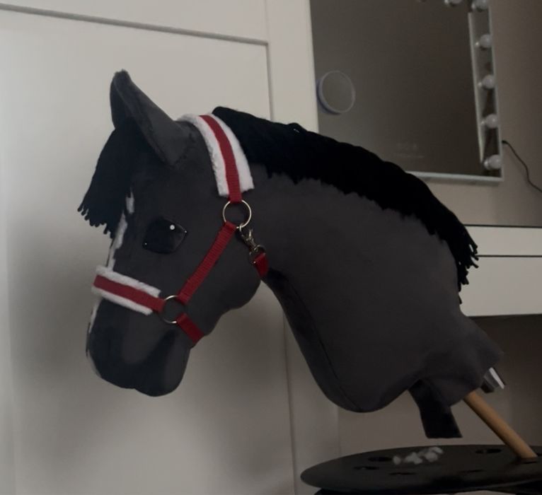 Hobby horse z kantarem