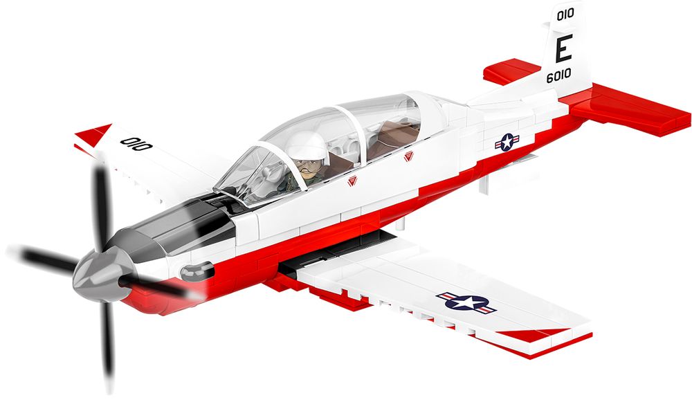 Klocki Cobi 26625 Samolot T-6 Texan Ii Beechcraft 197 El.