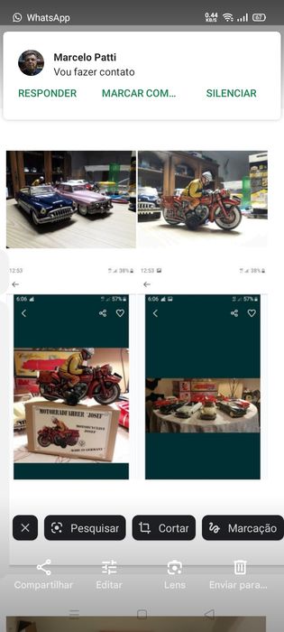 Carros de lata antigos