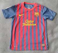 T-shirt sportowy dla dziecka Nike Koszulka fc Barcelona Qatar Unicef