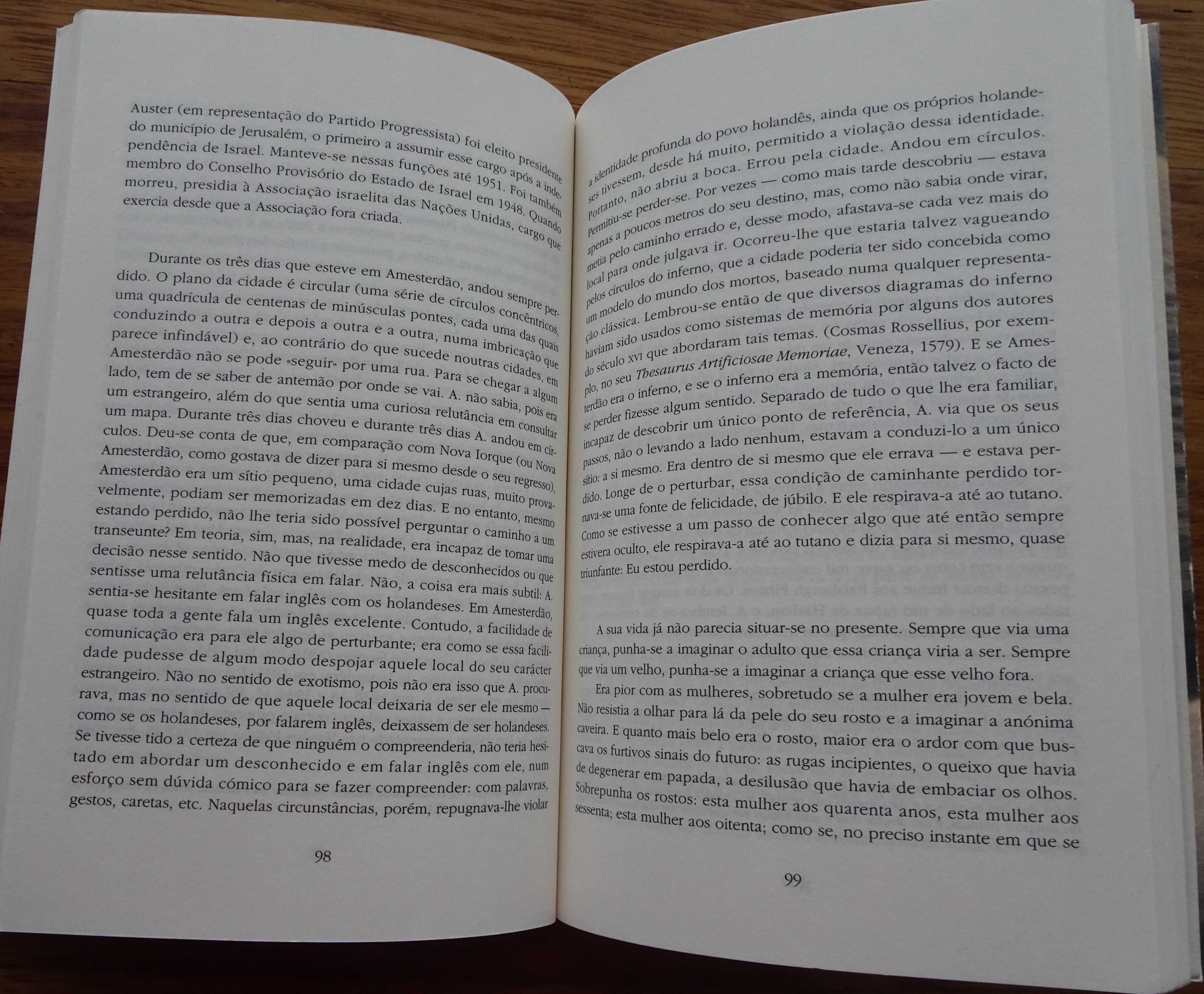 Inventar A Solidão de Paul Auster