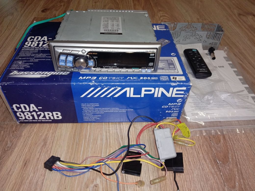 Alpine 9812 RB новый процессорный.