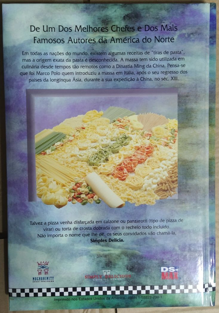 O Livro de Cozinha Original de Pizza e Massa