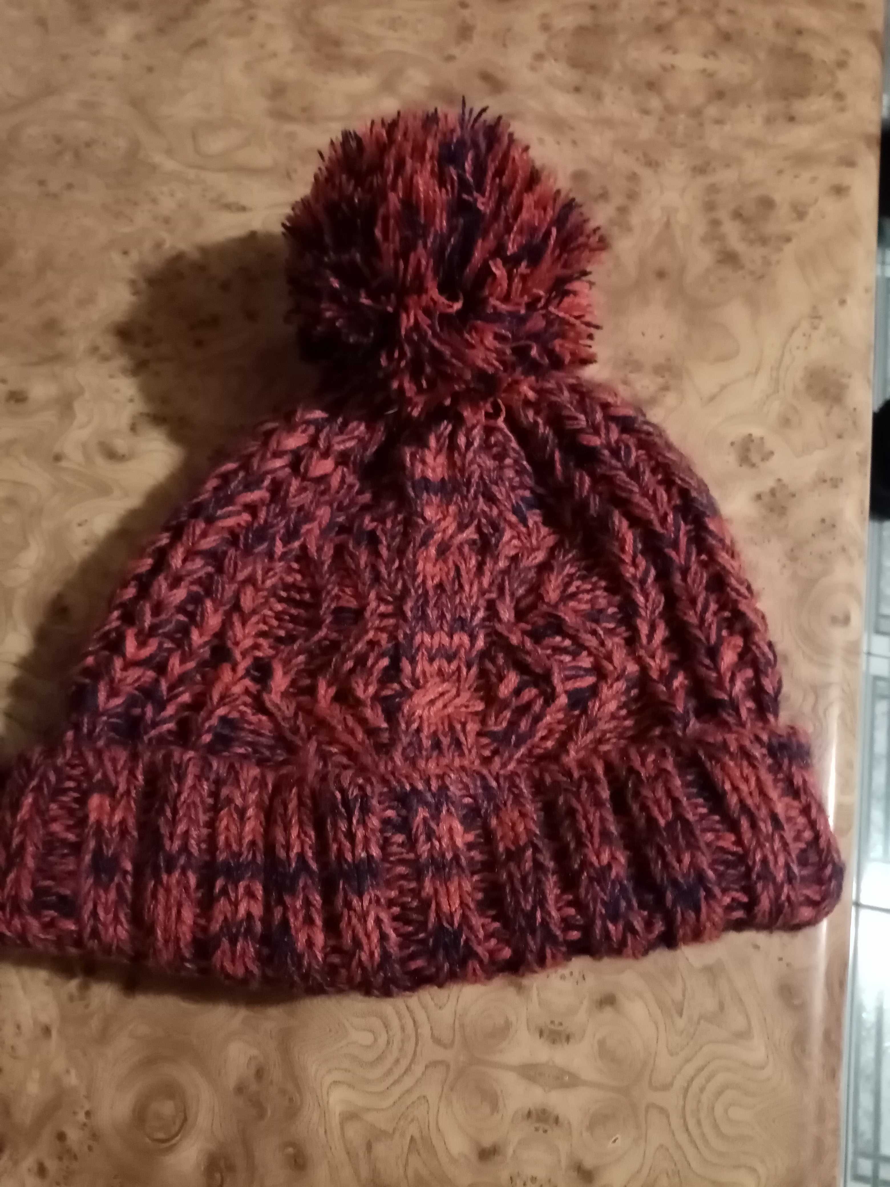 Komplet zimowy F&F czapka i rękawiczki