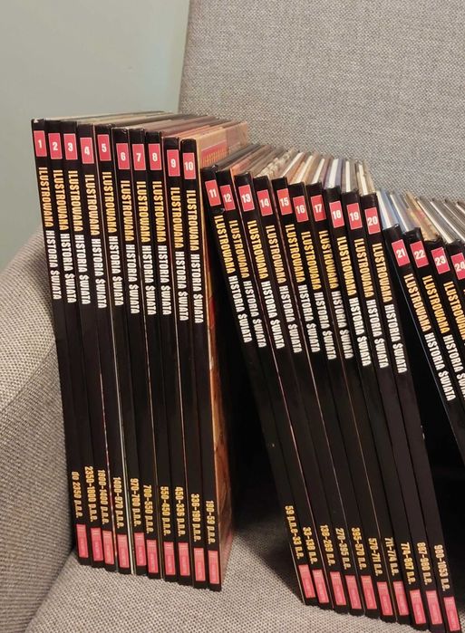 Ilustrowana Historia Świata – komplet 70 tomów