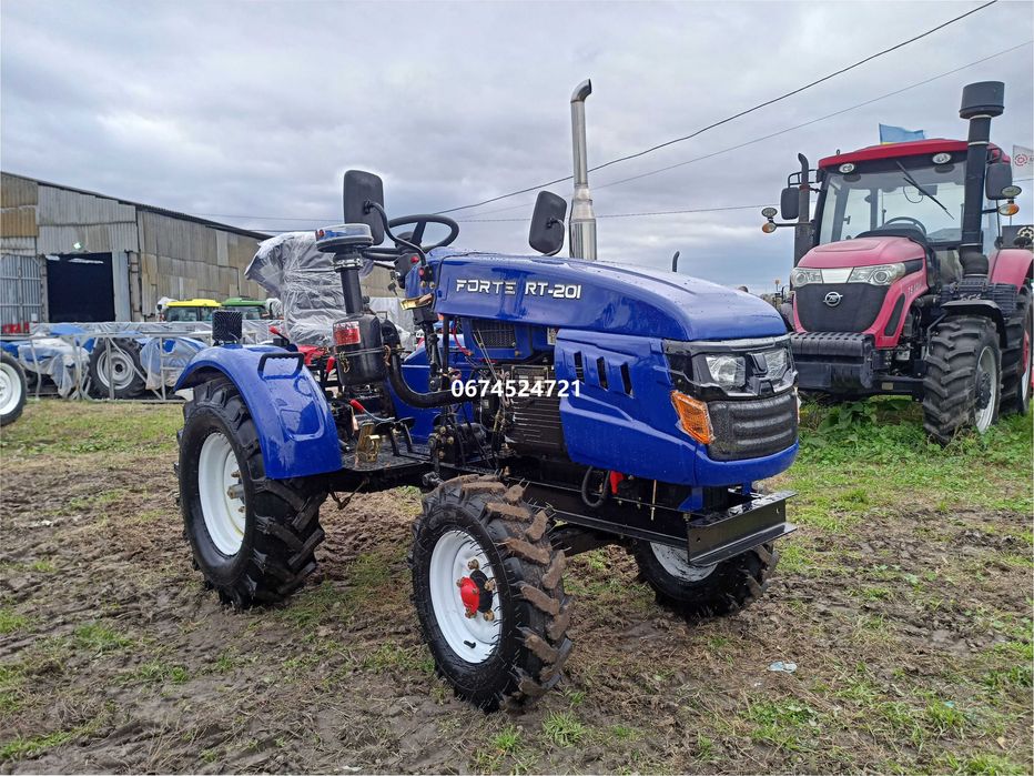 Мототрактор Forte MT-201 з фрезою та плугом Форте безкоштовна доставка