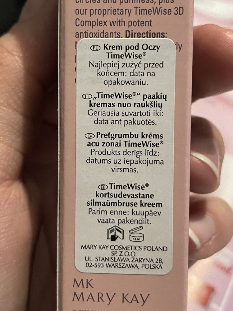 Krem pod oczy Mary Kay TimeWise