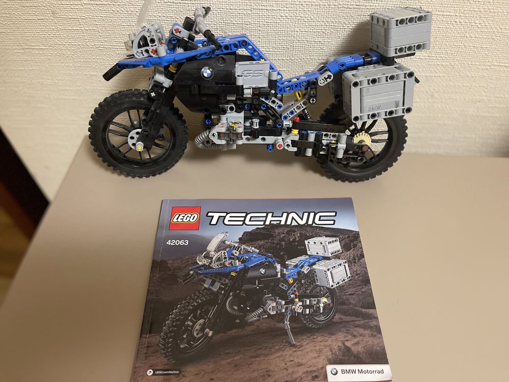 LEGO Technic, 42063,собран . Отличный подарок байкеру. Редкая модель