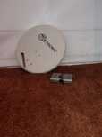 Antena Parabólica com receptor