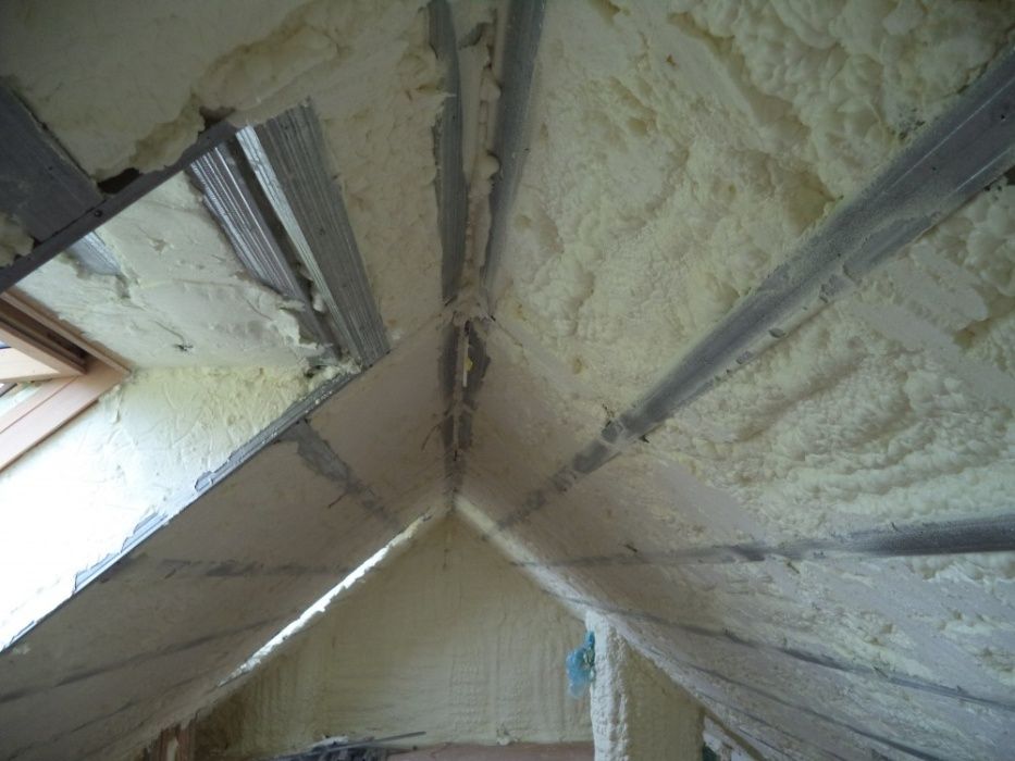 Kompleksiwe wykonczenie potdasza, Gips-Kartony, oceplenie pianka PUR