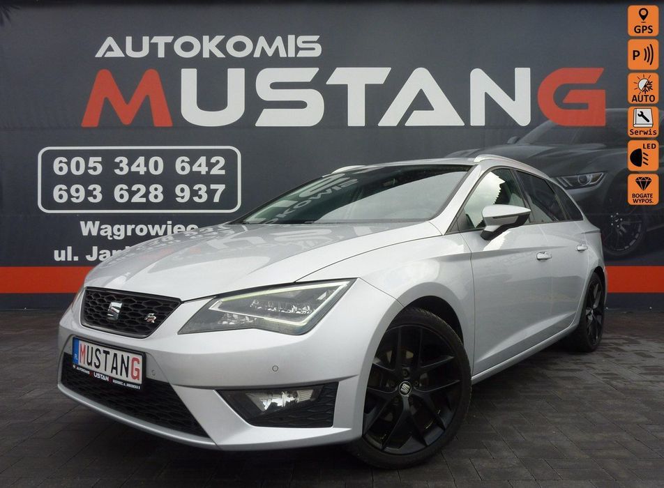 Seat Leon FR*1.4 Benzyna 125Ps*Navi*Klimatronik*Półskóry*Tempomat*2xPDC