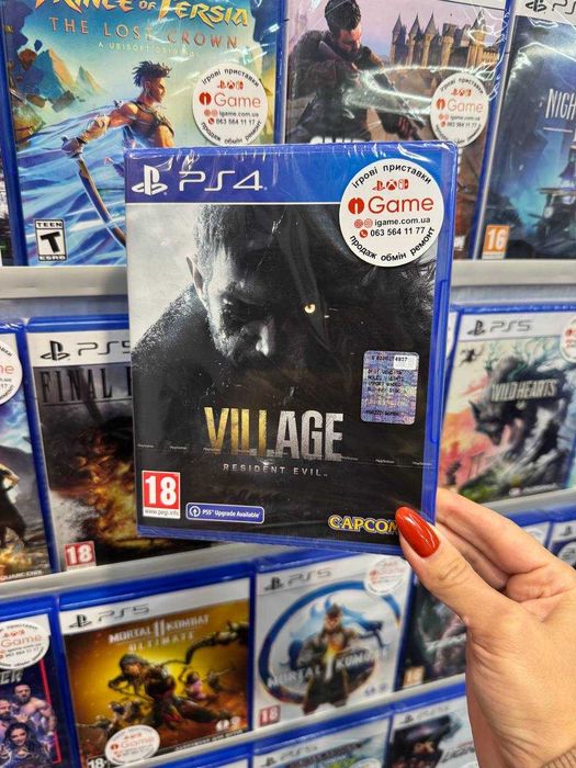Resident Evil Village, new, Ps4, Ps5, резидент igame