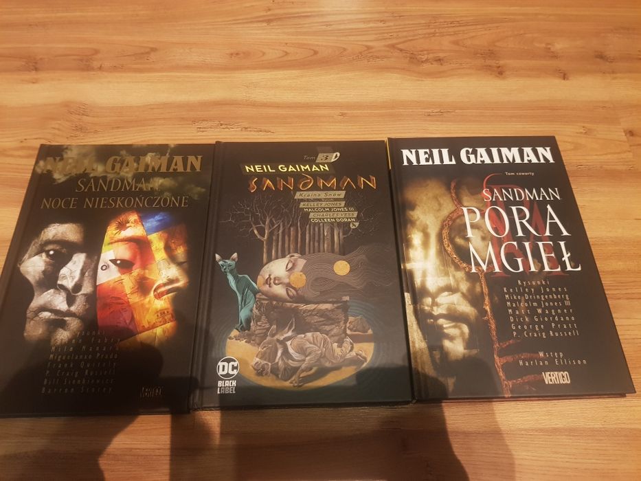 Sandman tom 3, 4 + noce nieskończone