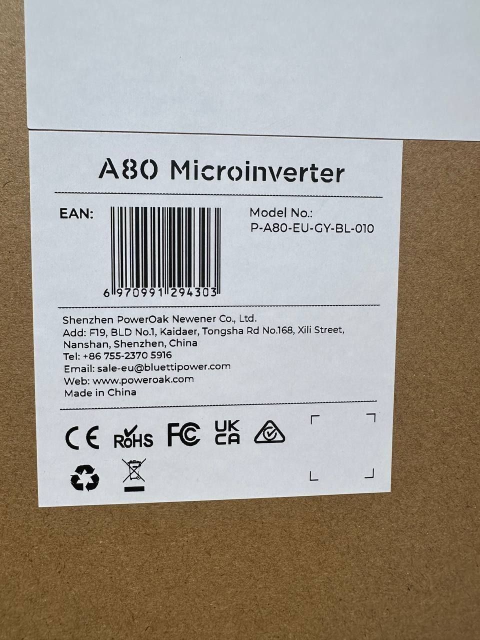 Мікроінвертор Bluetti A80