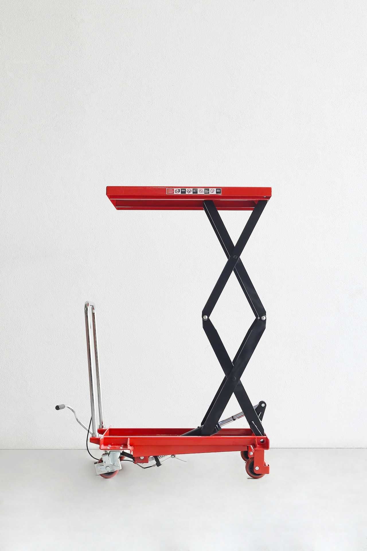 Mesa elevatória manual - 350 kg / 1.58 m de elevação (IVA INCLUIDO)