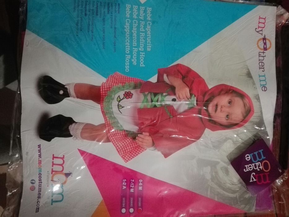 Fato carnaval para bebê