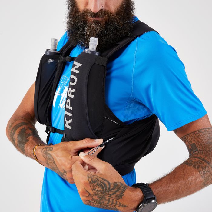 Colete Porta-Flasks de Trail Running Competição Homem/Mulher 900 Race