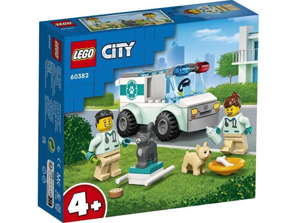 Новий Lego City 60382 Звірята лікування тварин