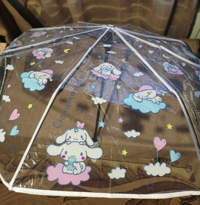 Автоматична прозора парасол,  зонт