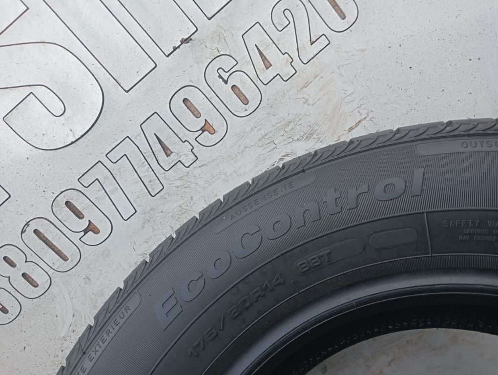 Шини 175/80 R 14 FULDA EcoControl. Літо пара. Нові колеса склад.