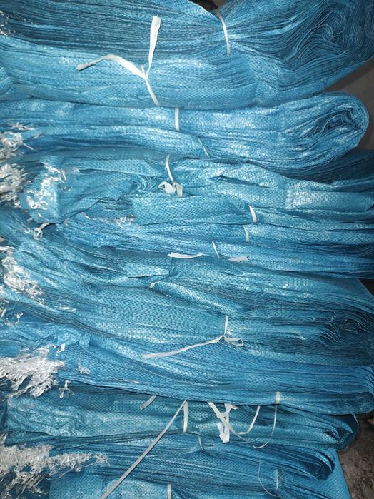 Worki na zboże 50kg 65-105 niebieskie 100szt