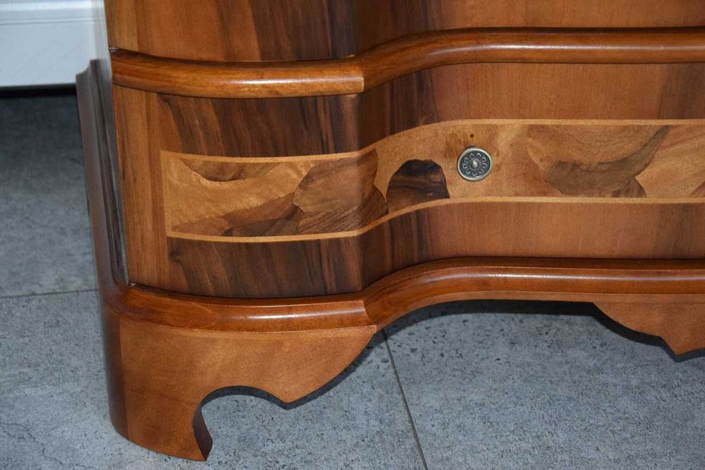 sekretarzyk z drewna orzechowego - jak nowy