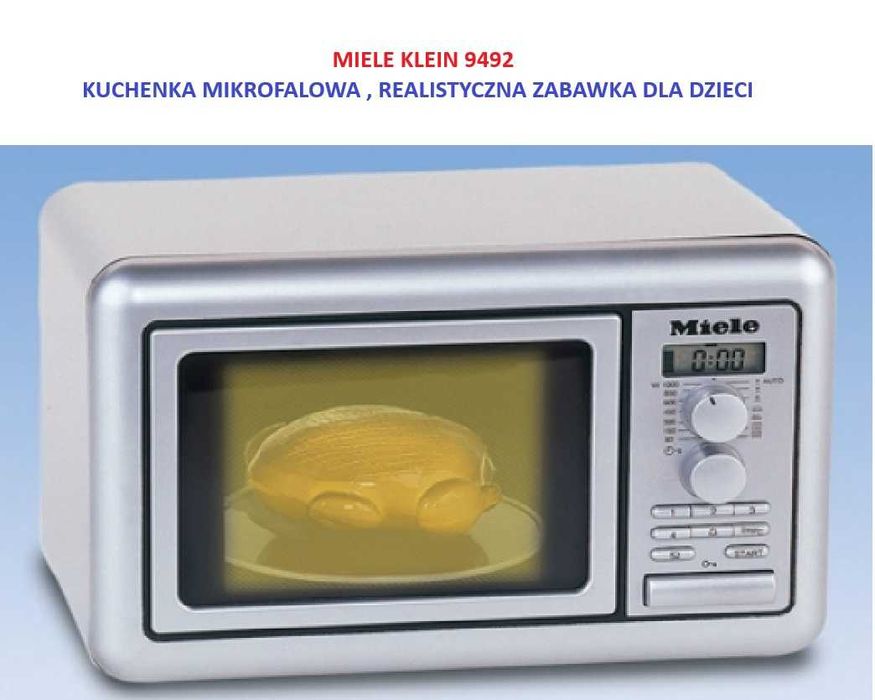 Klein 9492 Kuchenka mikrofalowa Miele zabawka
