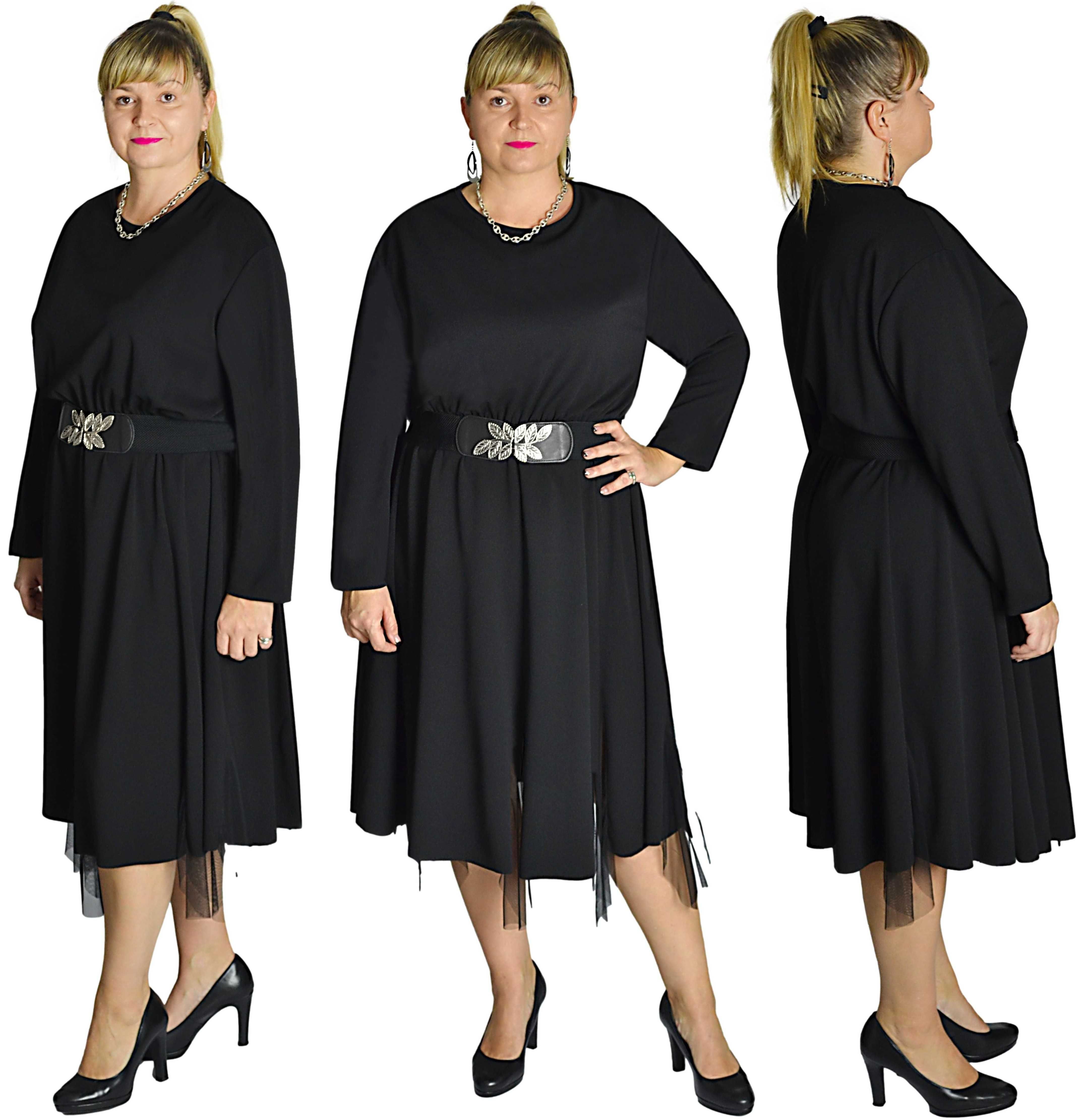 ELEGANCKA SUKIENKA Z GUMKĄ roz.uniwersalny pasuje od 50 do 54