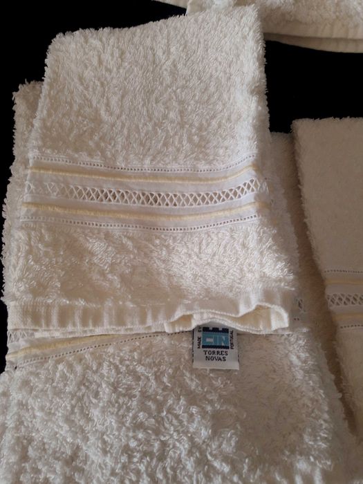 Conjunto/Jogo de toalhas de banho ( 6peças), marca Torres Novas