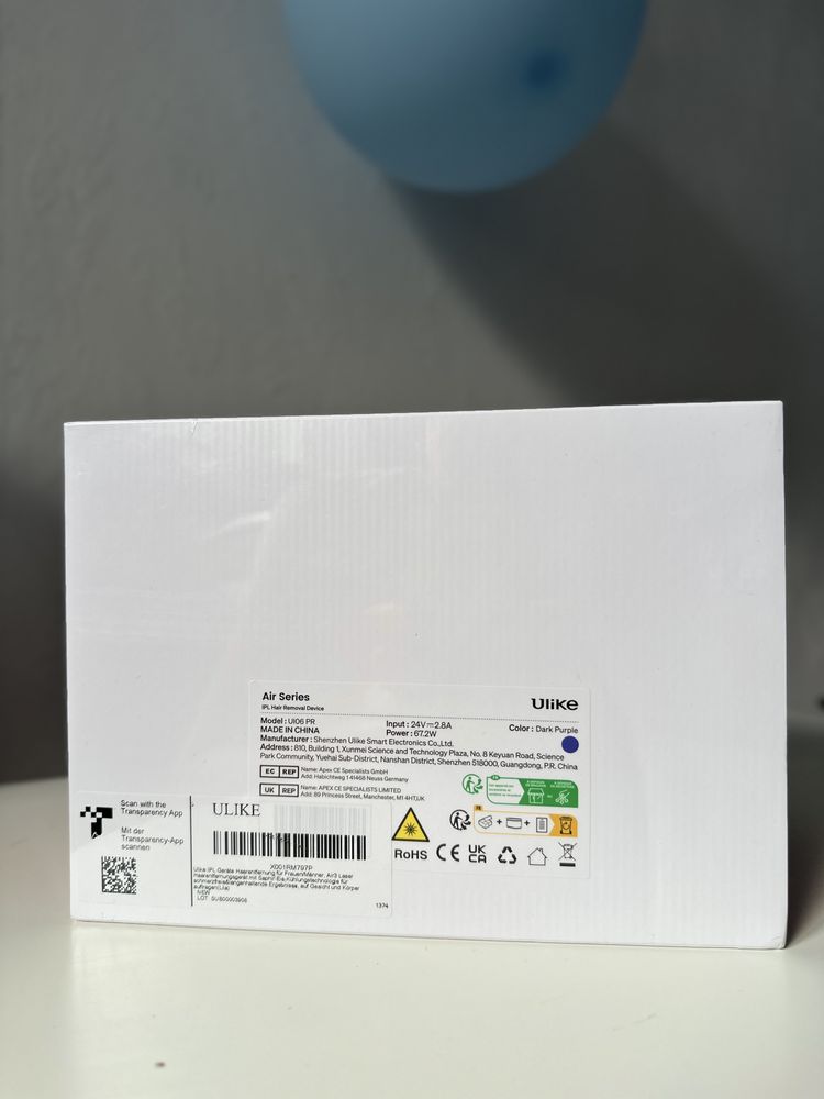 Fotodepilator Ulike Air 3 IPL fioletowy