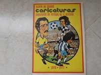 Caderneta de caricaturas de futebol 76-77 (Completa)