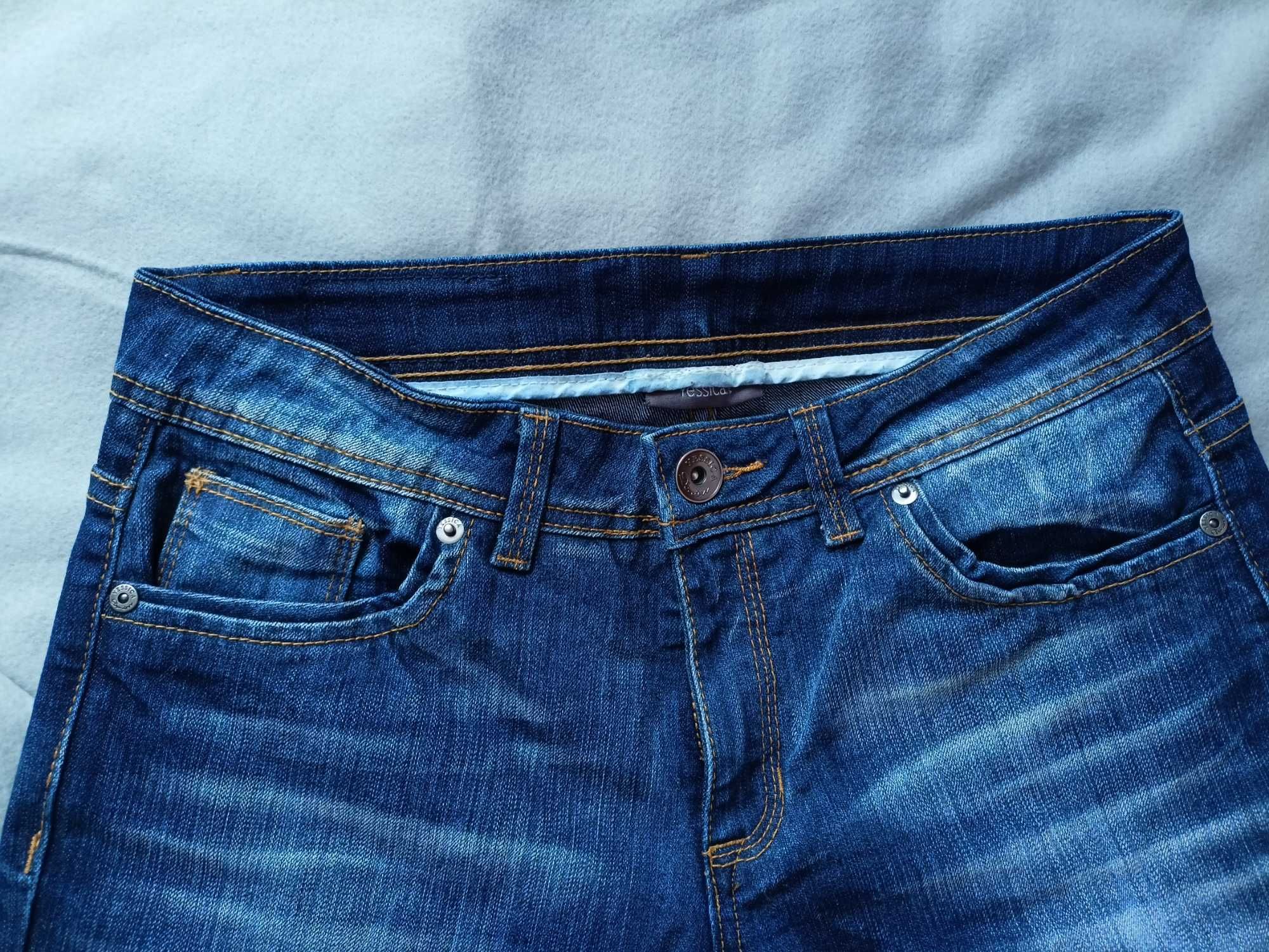 123/Jeansy C&A damskie skinny leg rozm 36