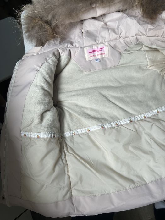 Зимова куртка , пуховік Reimo з натуральним хутром