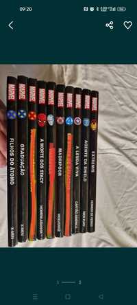 Livros da marvel em bom estado