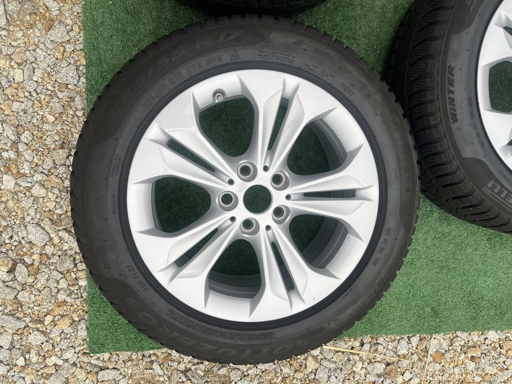 BMW 5x112 7,5J17 IS52 66,6 felgi aluminiowe. Czujniki TPMS