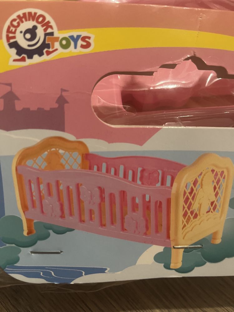 Детская кровать для куклы,игрушки