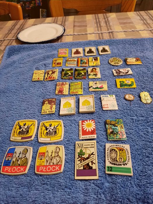 Przypinki, odznaki Płock petrochemia 37 sztuk + gratis.